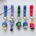 thumbnail image 2 of LLavero de dibujos animados de Anime de dentro hacia fuera, accesorios de mochila colgante, figura de miedo de la ansiedad, muñeca de goma suave, regalos para niños, 2 of 5