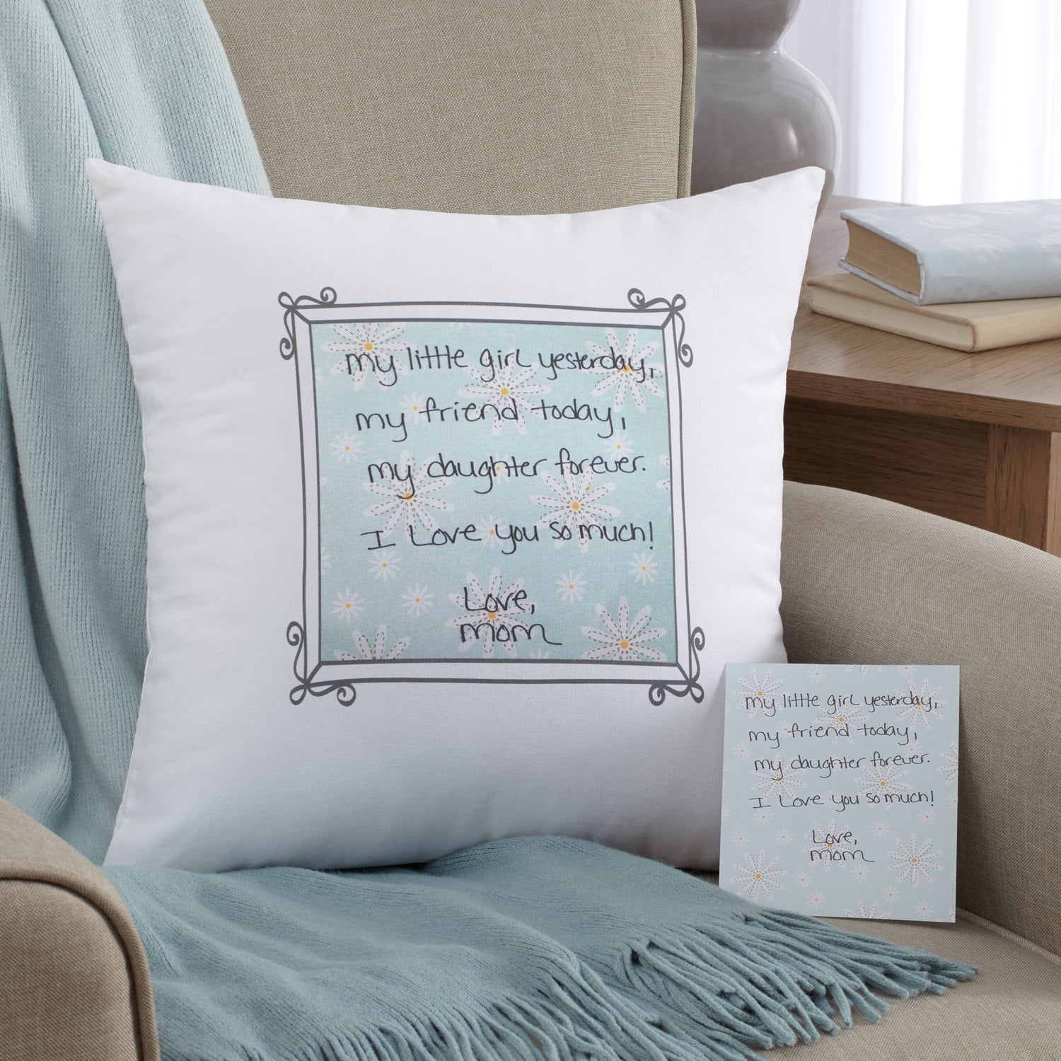 Personalized In Your Own Words Throw Pillow