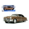 thumbnail image 1 of Maisto 1950 Ford Convertible Soft Top Brown/Bronze 1/18 Diecast Model Car, 1 of 4