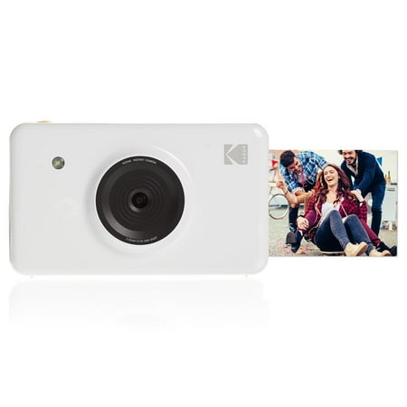 Kodak - MiniShot 10.0-Megapixel Digital Camera - White