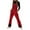 Red, variant on Womens Bib Snow Pants Ski Waterproof Windproof Insulated Overalls Winter Snowpants Skiing Clothes