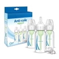thumbnail image 2 of 4oz Anti-Colic Narrow Bottle with Level 1 Slow Flow Nipple & Pacifier, 2 of 9