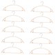 thumbnail image 4 of WASHWEPE 10Ud De PVC Khaki Antideslizantes Para Ropa Con Gancho Para Ropa En Casa, 4 of 6