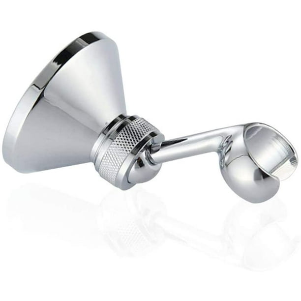 Shower Head Bracket, Solid Brass Adjustable Shower Bracket Bracket