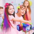 thumbnail image 4 of Hair Chalk Pinkiou Temporary Bright Hair Color Dye for Girls Kids, Washable Hair Chalk Set/Kit for Girls New Year Birthday Party Cosplay DIY - 8 Colors, 4 of 10