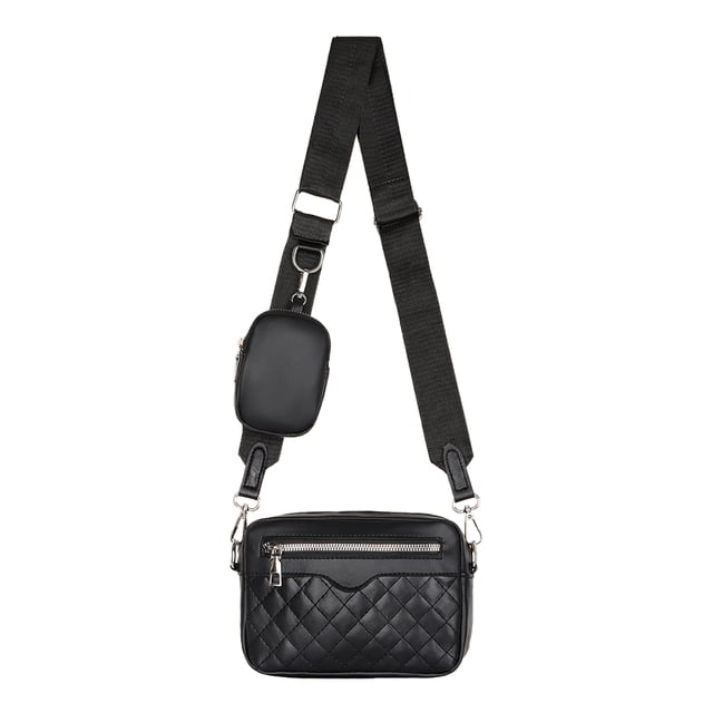 Bolsa bandolera de moda Bolsa bandolera de mano de cuero con monedero pequeño Bolsa diario Tmvgtek Para Estrenar