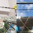 thumbnail image 5 of M4 Eye & Eye/O to O Turnbuckle 304 Stainless Steel, Hardware Kit for Wire Rope Tension Heavy Duty, for Sun Shade, Tent Installation, Anti-Rust, 6 Packs, 5 of 5
