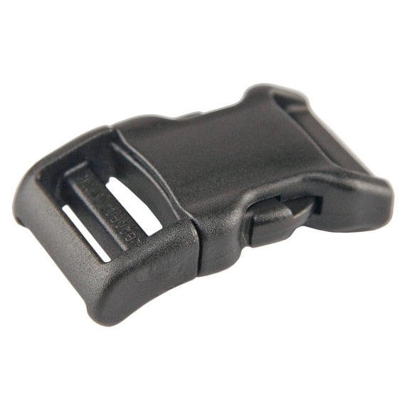 25 - 3/4 inch YKK Contoured Side Release Plastic Buckles