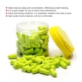 thumbnail image 3 of 50 Pairs Soft, Reduction Earplugs Protector Garsent Digital Video Foams Ear Plug Noise Peephole Camera For Sleeping LearningLight Green, 3 of 8