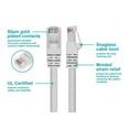 thumbnail image 3 of Monoprice 7' 24AWG Cat5e UTP Ethernet Network Cable White 100136, 3 of 6