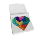 thumbnail image 5 of Juego de escritorio con forma de corazón de sabiduría antigua, juguetes educativos, gran operación de sabiduría IQ para 7 adultos, juego de cartas de papel de China continental, 5 of 5