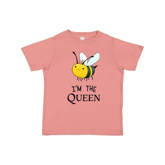 Inktastic I'm the Queen Cute Queen Bee Boys or Girls Toddler T-Shirt