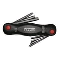 thumbnail image 1 of 9 Pc. Folding Hex Keys Allen Wrench Set SAE  5/64"-1/4", 1 of 1
