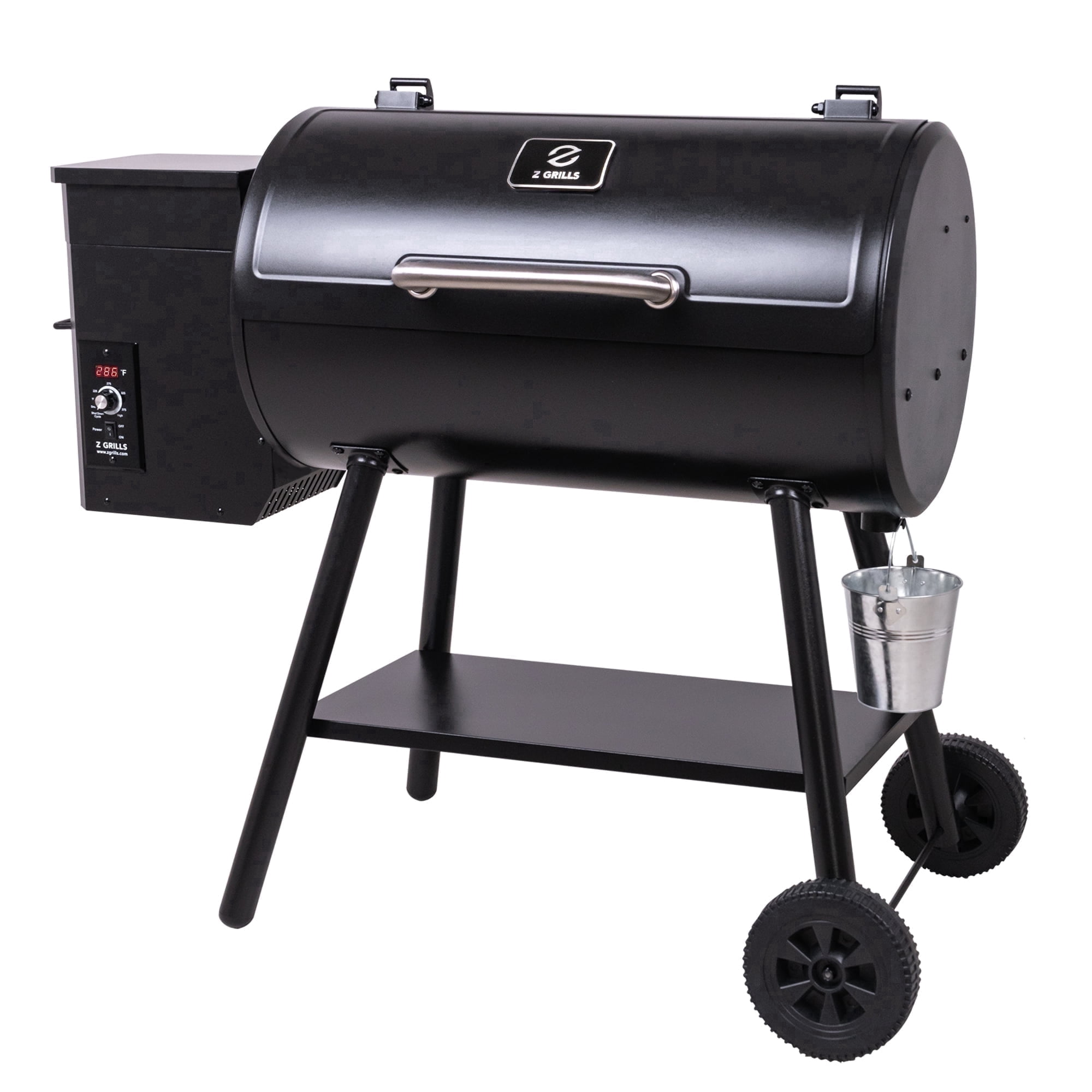 Z GRILLS BBQ Master Wood Pellet Grill & Smoker 8 in 1 Grill Auto Temperature Control, 567 sq.in Cooking Area for Outdoor Cooking