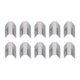 thumbnail image 1 of Black Friday 10 Pcs Car Rain Eyebrow Clip Wind Rain Deflector Metal Fitting Clips compatiblement compatible G3 Send Clip, 1 of 5