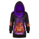 thumbnail image 1 of Sudadera con capucha convertible de Halloween con estampado de calabaza 3D talla grande Rosegal  Sudaderas y sudaderas con capucha, 1 of 5