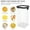 H, variant on Uioepy Blowout Sale Household Kitchen Confidential Container E Kitchen Household Whole Grains Airtight Cans Snacks Dried Fruit Storage Cans Snap Transparent Pasta Milk Powder Preservation Cans Food St