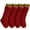 Red, variant on 4PACK Christmas Stockings, Knitted Stocking for Holiday Christmas Party Family Decorations (Red )