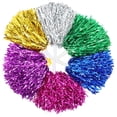 thumbnail image 4 of 6 Pcs Pompons de Cheerleading Pompons de Cheerleading Portables Pompons en Aluminium Pompons de Cheerleading, 4 of 9
