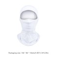 thumbnail image 2 of Mascarilla de ciclismo Sombreros de bicicleta unisex Cuello polaina Transpirable Deportes Capucha Sombrero Hombres Mujeres (Blanco), 2 of 2