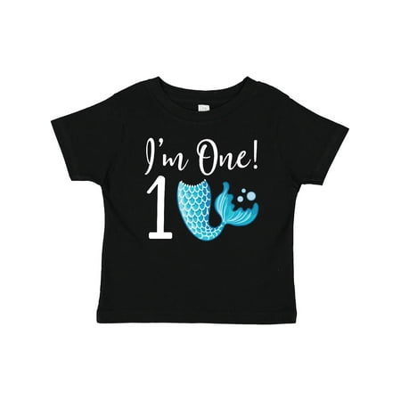

Inktastic 1st Birthday Mermaid Party Gift Baby Girl T-Shirt