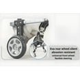 thumbnail image 6 of Adjustable Dog Wheelchair Cat Wheelchair, Lightweight Pet Mobility Aid With Breathable Mesh Harness For Small Medium Dogs Cats Under 50 Lbs Support For Hind Legs, 2-Wheel & 4-Wheel Options (XS/S/M/L), 6 of 7