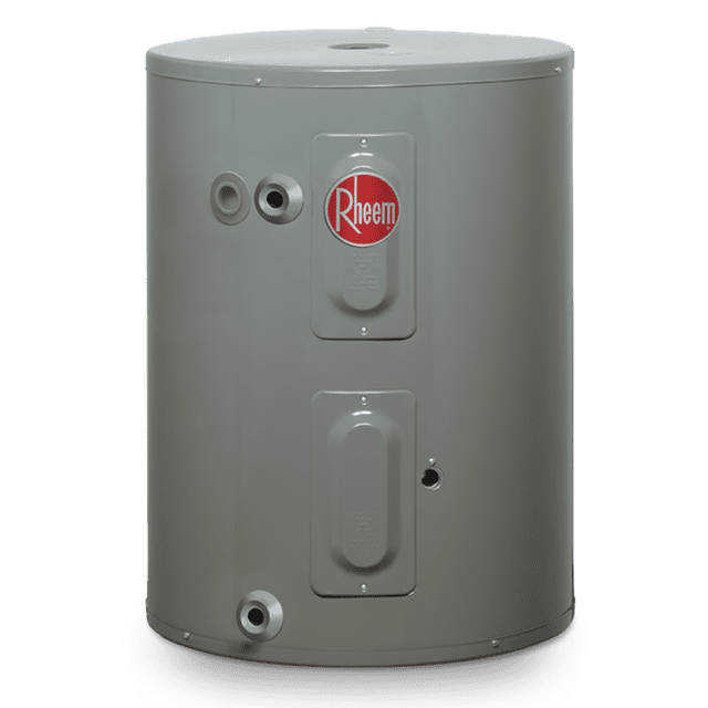 Calentador de Agua de Depósito Eléctrico Rheem 114 Litros 220 V 3 Servicios 1er Mantenimiento incluido gris