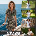 thumbnail image 6 of Psesaysky Camo Hunting Leaves Golf Tennis Dress Womens Short Sleeve Summer Sundress Y2K Athletic Dress for Women Golf Dresses with Built in Shorts Quick Dry Athletic Workout Outfits, 6 of 7