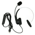 thumbnail image 4 of Casque de Centre d'Appels, Plug And Play Contrôle du Volume Mains Libres Réglable USB Contrôle du Bruit Flexible 330° pour Centre d'Appels, 4 of 8