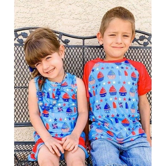 Fourth of July matching T shirt