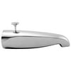 Westbrass D3111-26 8-1/2" Reach Brass Tub Spout with Rear Diverter, Polished Chrome