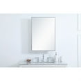 thumbnail image 2 of Metal mirror medicine cabinet 20 inch x 28 inch in Silver, 2 of 5