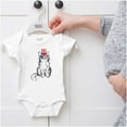 thumbnail image 5 of Cat Lovers Patriotic American Kitty Romper Boys or Girls Infant Baby Brisco Brands 24M, 5 of 6