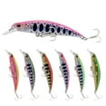 thumbnail image 2 of 8cm 12g Fishing Lure Minnow Wobbler RYUKI 80S Sinking Trolling Jerkbait Swimbait Ocean Fishing Artificial Hard Bait Bass Bait, 2 of 9