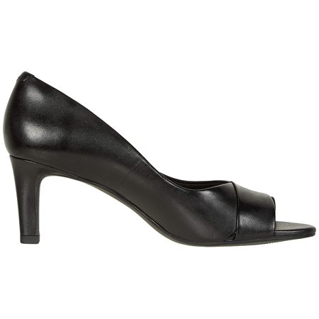 Clarks Alice Fern Black Leather