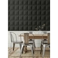 thumbnail image 6 of NextWall  Quadrant Geo Peel and Stick Wallpaper 27 in. W x 18 ft. L - Blacksmith, 6 of 10