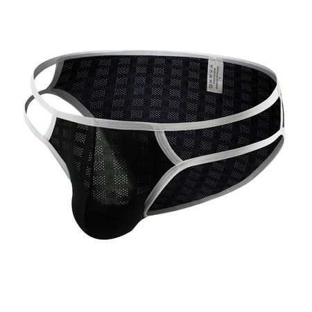 

Gubotare Mens Underwear Briefs Men s Underwear Boxer Briefs Pack Moisture-Wicking Performance Stretch Cotton Trunks and Long Leg Multipack Black XL