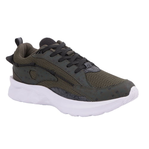 565-26 Tenis Deportivo Verde Militar Hombre Cklass 565-26