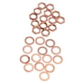 thumbnail image 3 of M9 Nut Kit Non Slip Female Thread Multifunctional Easy Replacement Standard Size Metal Washer Wear Resistant with 075mm Pitch for Electric Guitar Bass, 3 of 8