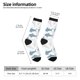 thumbnail image 2 of Balery Cute Shark Calcetas Largas con Estampado para Hombre y Mujer – Suaves y Transpirables, Talla Única (US 5-11), 2 of 6