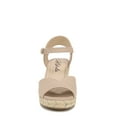 thumbnail image 4 of LifeStride Womens Tess Ankle Strap Wedge Espadrille - Medium & Wide Width, 4 of 7
