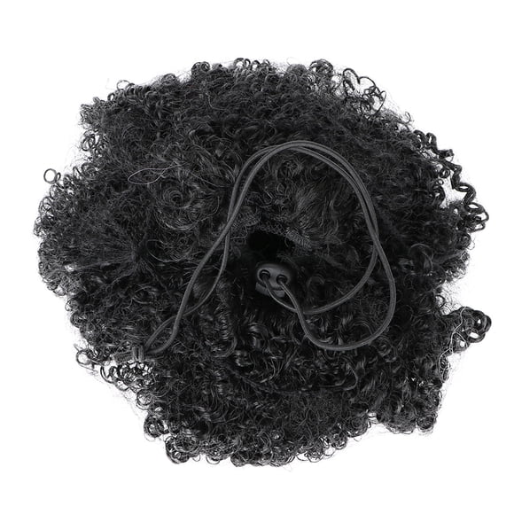 SWETRACE 1Ud Peluca Afro Sintética Bouffant Rizada Natural Para