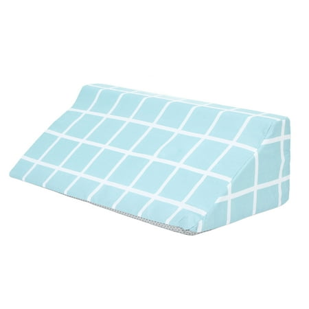 NFTIGB Wedge Pillow R Shaped Memory Foam Cushion for Side Sleepers, Soft Removable Cover, Easy Cleaning Bedsore Turning Body Positioner Pad, 19.7x9.8x5.9 in / 50x25x15 cm