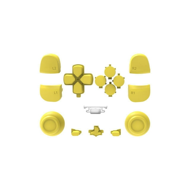 Replacement Repair Kits for PS5 / Playstation 5, D-pad + PS Microphone Buttons + Share Options + R1 L1 R2 L2 Trigger + ABXY Bullet Button, Full Set Buttons