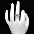 thumbnail image 2 of Prasiolite (Green Amethyst) 925 Sterling Silver Ring s.7.5 Jewelry DGR1112_B_7.5 R-1019, 2 of 7