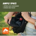 thumbnail image 6 of Ozark Trail 3L Unisex Adult/Teen Dual Carry Polyester Crossbody Bag, Black, 6 of 15