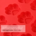 thumbnail image 5 of WHAMVOX BESTOMZ 2pcs Dog Bone & Footprint Cookie Bake Mold No Stick Siliconce Cake Mold Molding, 5 of 8