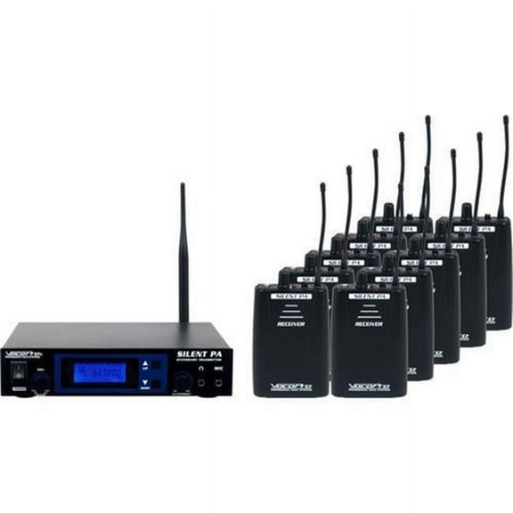 16 Channel UHF Wireless Audio Broadcast System