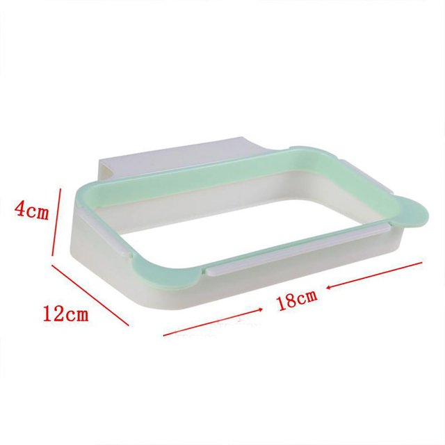 Soporte para bolsa de basura de cocina, soporte, estante, bolsa de basura portátil, organizador colgante