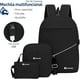 thumbnail image 3 of Mochila Antirrobo de 3 piezas, Bluelander con Puerto USB y Puerto para Audífonos, Negro Bluelander Mochila Antirrobo para Laptop, 3 of 6